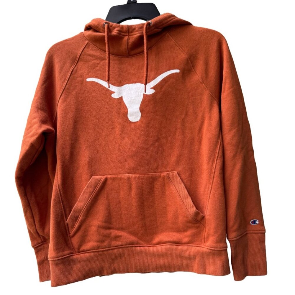 Champion Burnt Orange Longhorn Pullover Hoodie